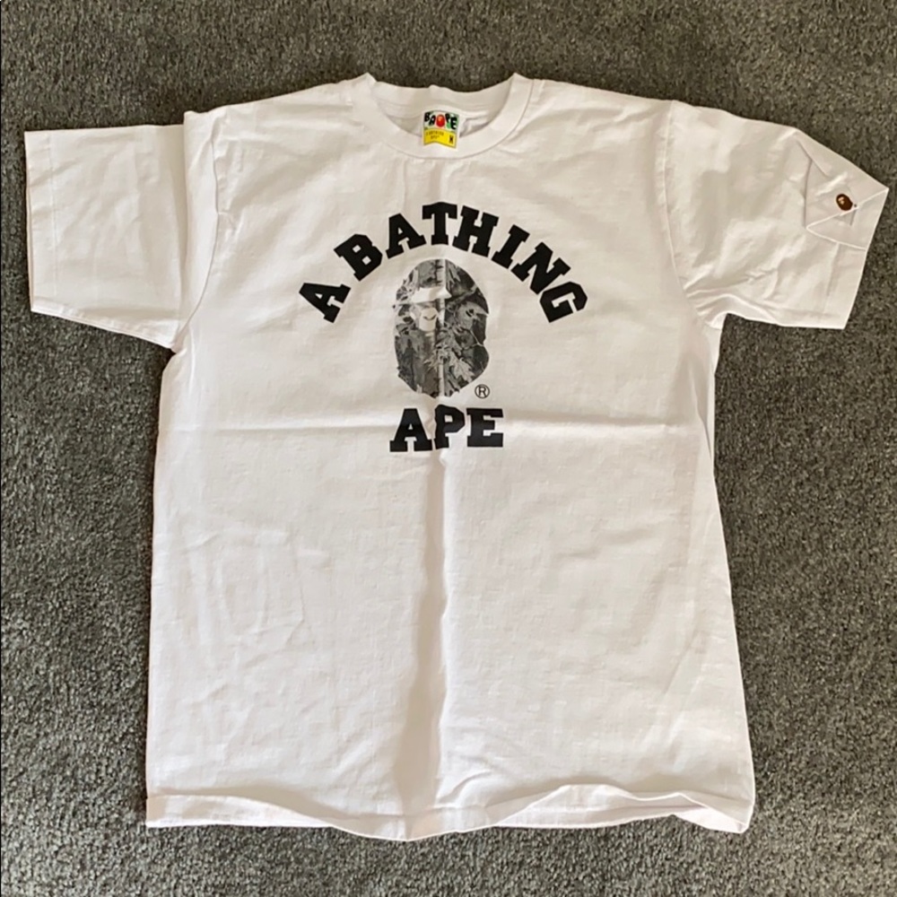 Medium White Bathing Ape T-shirt
